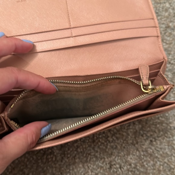 Prada Saffiano Leather Long Wallet on Chain - Picture 7 of 12